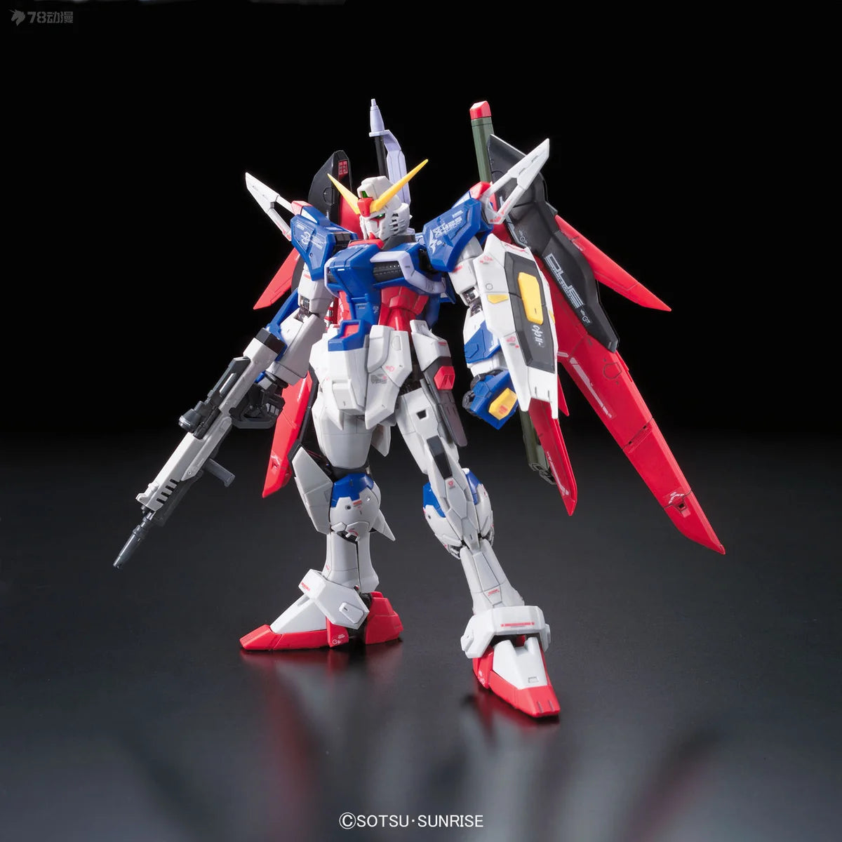 Bandai RG ZGMF-X42S Destiny Gundam Model Kit Anime Figures Mobile Suit Gunpla Action Figure Toys For Boys Children's Gift