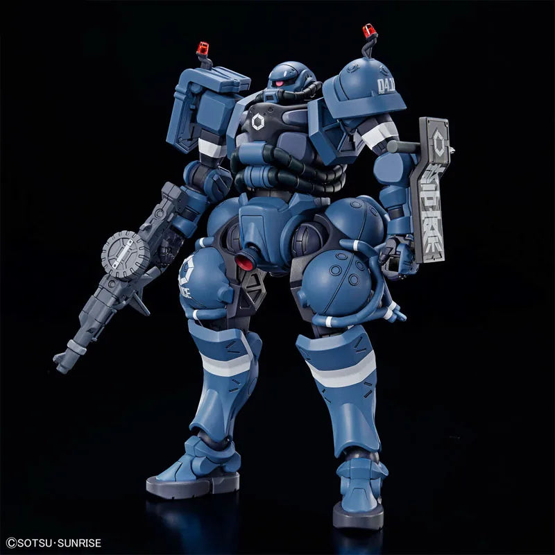 Bandai Original GUNDAM HG MSGG RED GUNDAM GQuuuuuuX POLICE ZAKU 1/144 Anime Action Figure Assembly Model Toys Gifts For Children