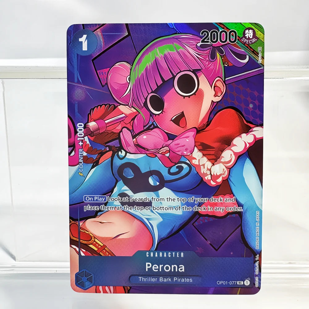 Anime One Piece OPCG Card English Version Shanks/Monkey.D. Luffy/Portgas.D. Ace Game Anime Collection Proxy Cards
