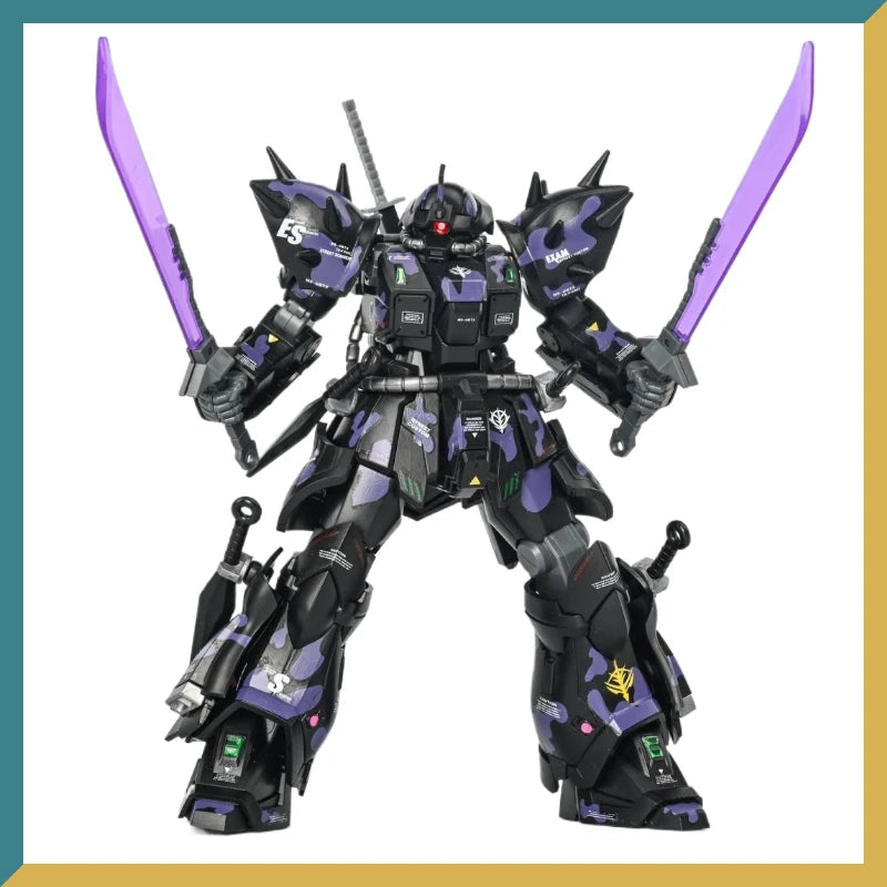 XYS Dark Night Camouflage MS-08TX N 1/144 King of Chopsticks Backpack Water Sticker Figures Assembled Model Toy Collection Gift