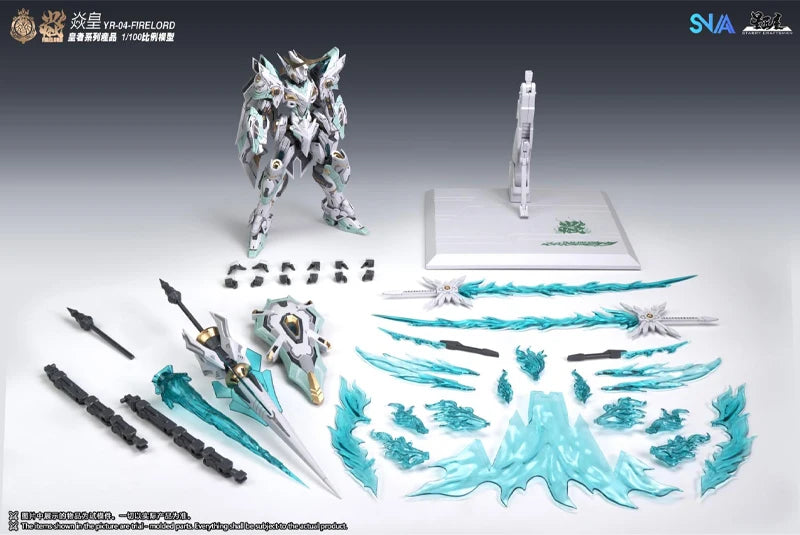 SNAA MG 1/100 Firelord YR-04 Particle Awakening Assembly Model Kit Action Figures Plastic Model Toy Customized