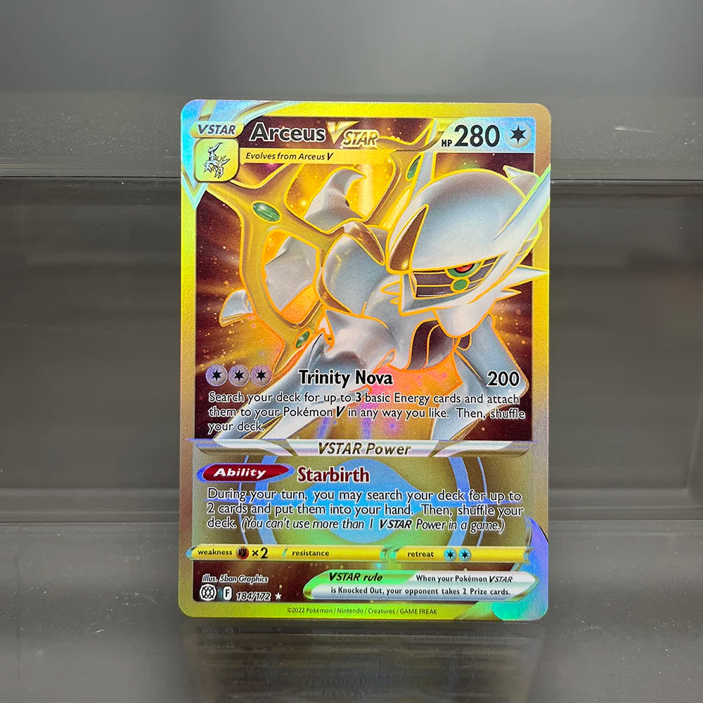 Pokémon Holographic Single Cards Lilligant Leafeon Dragonite Machamp Foil Game Collection Cards PTCG Proxy Cards Kids Toys