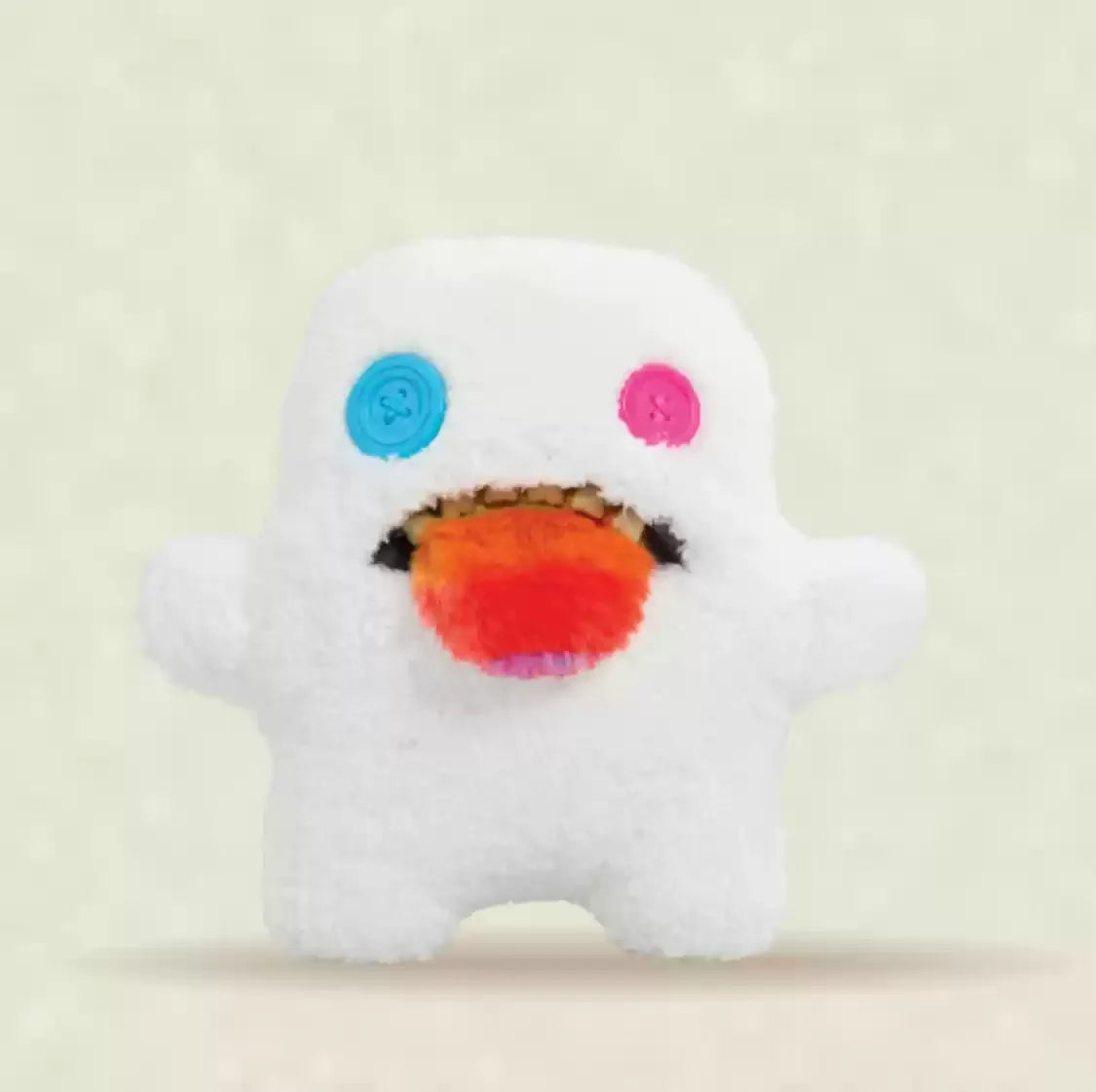 British Original Genuine Fuggler Limited Rare Funk Tooth Baby Tooth Monster Plush Toy Ugly Funny Doll Creative Friend Gifts