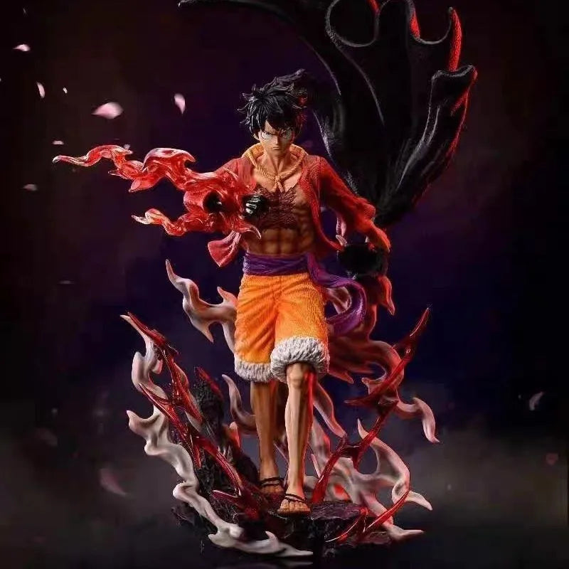 28cm One Piece Luffy Figures Monkey D Luffy Walking Style Action Figures Anime Collection Pvc Model Doll Toys Kid Birthday Gift