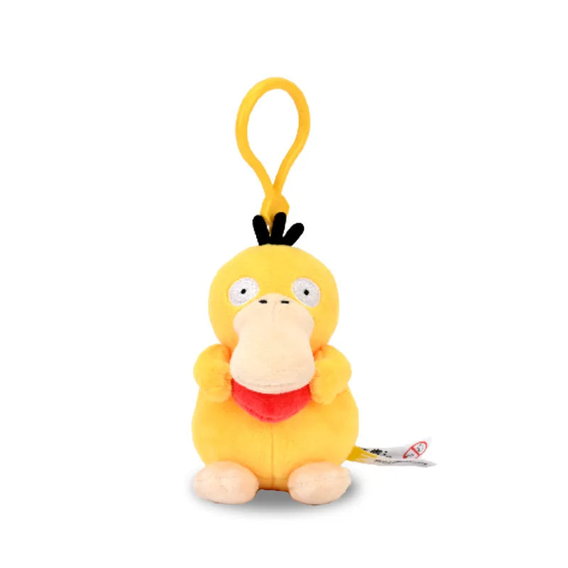 Genuine Pokemon pendants Pikachu Eevee Plush Toys Stuffed Animals Small Plush  Keychains Christmas Birthday Gift For Kids