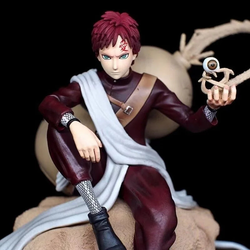 Naruto Anime Figurine Gaara PVC Action Figure Statue Collection Model Kids Doll Toys Gift