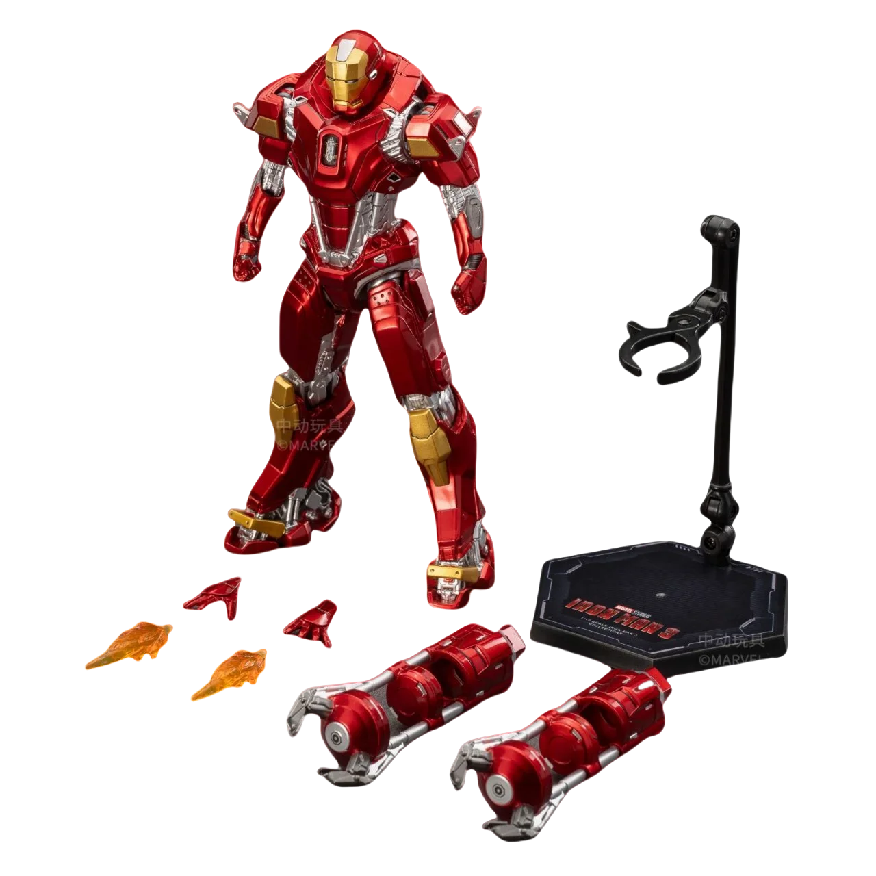 ZD Toys Iron Man Action Figure Iron Patriot MK1-7 MK17 MK33 MK85 MK30 War Machine Legends Avengers Tony Stark Collect Toy Gift