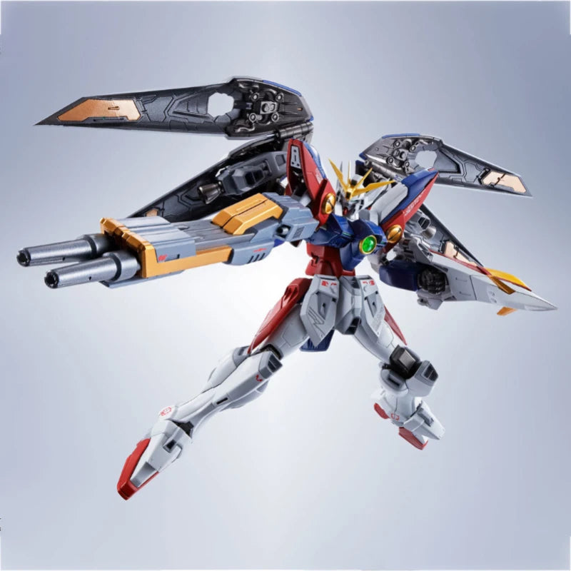 Bandai METAL ROBOT Wing Gundam Zero Action Figure XXXG-00W0 MR  Wing Mobile Suit Gundam Model Kit Assembly Toys for Boys