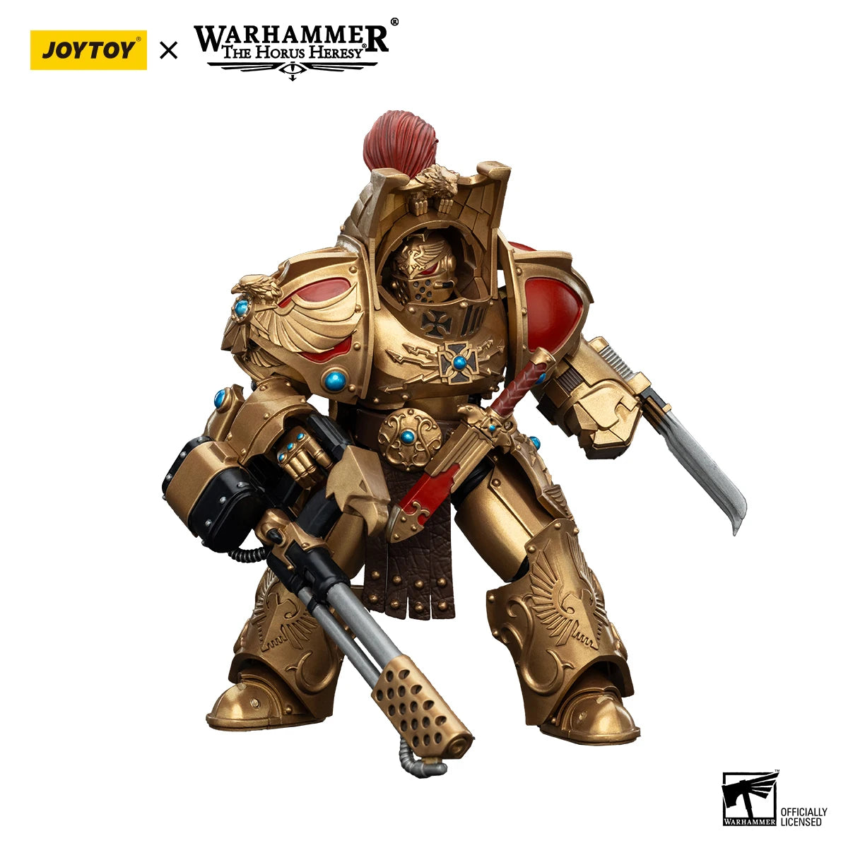 JOYTOY Warhammer 30k 1/18 Action Figures Legio Custodes Aquilon Terminator Squad Toy Collection Figure