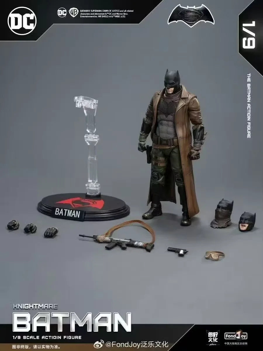 Original Fondjoy Bruce Wayne Batman Figure Batman Figures Detective Comics The Dark Knight 1/9 PVC Joint Movable Kid Toy Gift