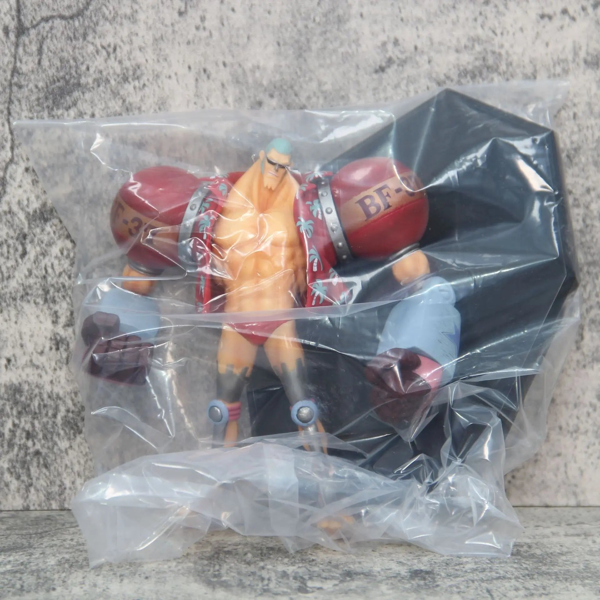 18cm Anime One Piece Figure Gk Franky Action Figures Double Head Interchangeable Pvc Collectible Ornaments Decoration Toy Gifts