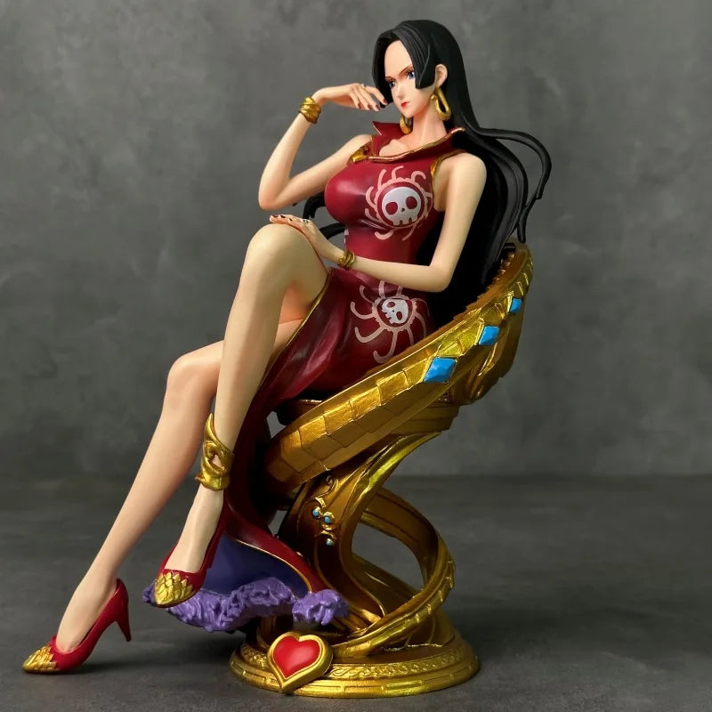 23cm Anime One Piece Figure Boa Hancock Action Figure Female Emperor Figurine  Decorat Children Gift Pvc Statue Collect Model To