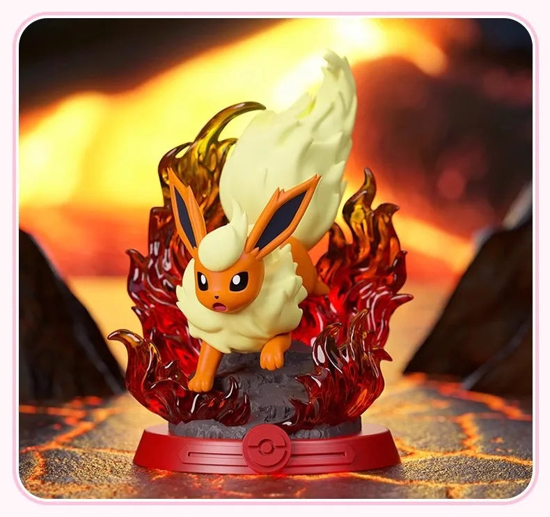 9 Style Pokemon Eeveelution Espeon Sylveon Glaceon Leafeon Vaporeon Umbreon Flareon Pokémon Model Anime Figure Ornaments Toy