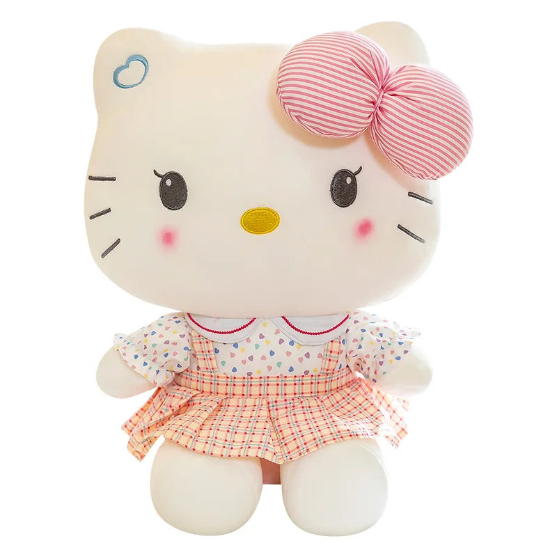 Sanrio Plushie Hello Kitty Plush Toy Sponge Bob Plush Stuffed Cute Cartoon Doll Pillow Anime Home Deco Birthday Christmas Gift