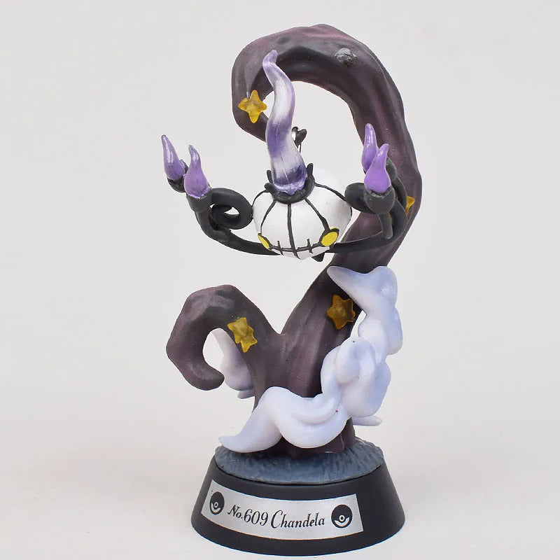 Pokemon Pikachu Flygon Chandelure Anime Figure Model Charizard Cartoon Doll Toys Collectible Figurines Ornaments for Kids Gifts