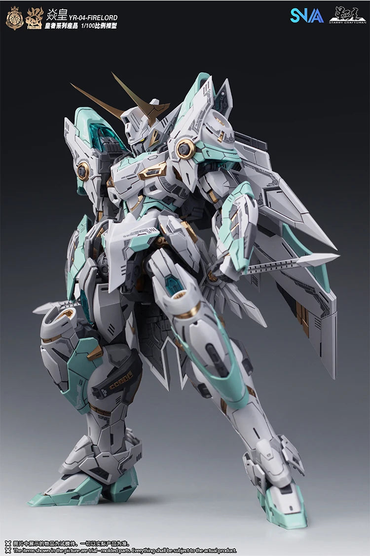 SNAA MG 1/100 Firelord YR-04 Particle Awakening Assembly Model Kit Action Figures Plastic Model Toy Customized