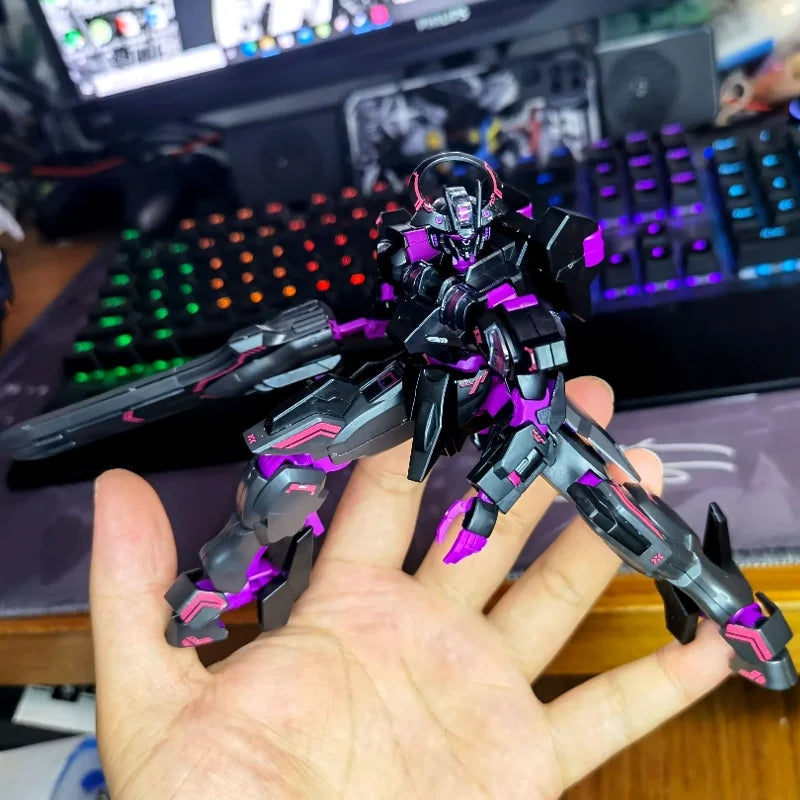 Schwarzette Neon Purple MDX-0003 HG 1/144 Assemble The Model Action Figures Desktop Decoration Children'S Toys Gift Collectible