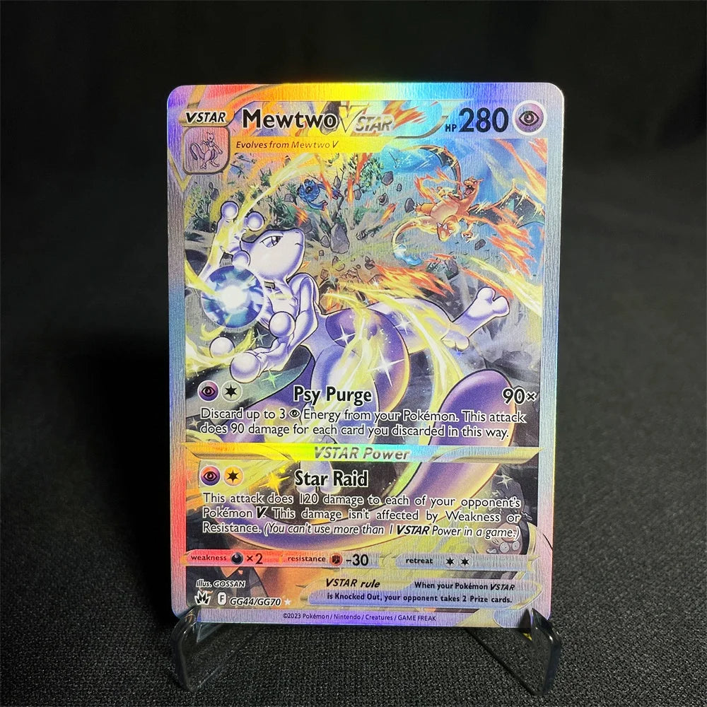 Pokemon Cards Foil Flash Card Sword-shield Series Pikachu Entei Flannery Leafeon Chien-pao Glaceon Collection Cards Proxy Card