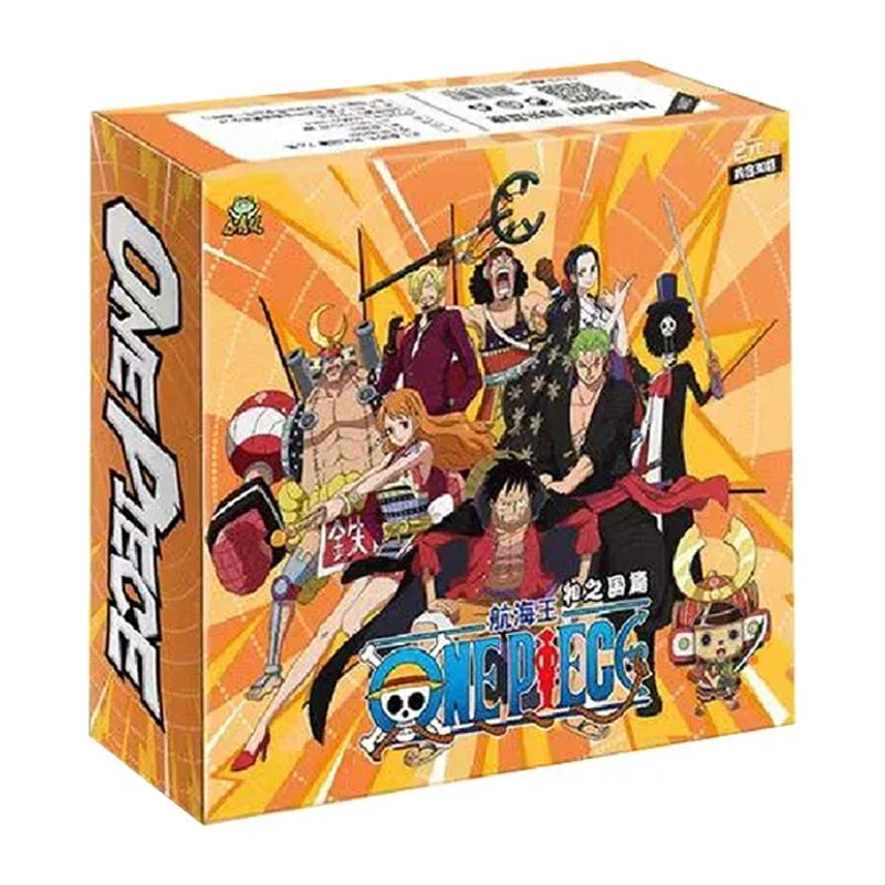 New One Piece Card Straw Hat Pirate Luffy Zoro Nami Classic Anime Character Collection Card Toys Gifts