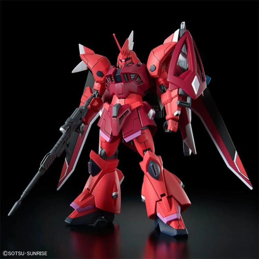 Bandai Gundam Model Kit HGUC Sinanju Efreet Schneid Geara Doga JAGD DOGA Gelgoog Action Figure Gunpla Building Anime Figures Toy
