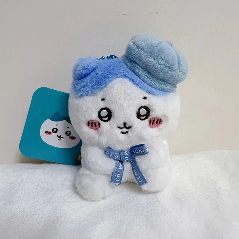Chiikawa Beret Series Creative Pendant Cartoon Fashion Fluffy Anime Mini Accessories Girls and Child Decoration Gift