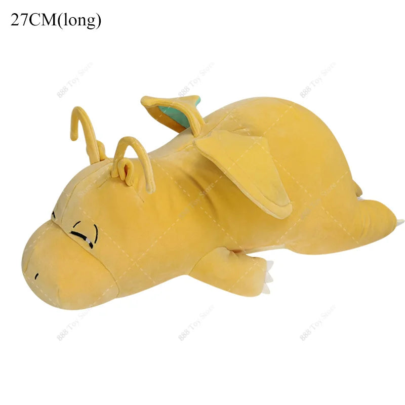 Pokemon Pillow Plush Toy Anime Garchomp Charizard Mew Psyduck Snorlax Dragonite Sleep Sofa Stuffed Big Size Cushion Peluche Kids