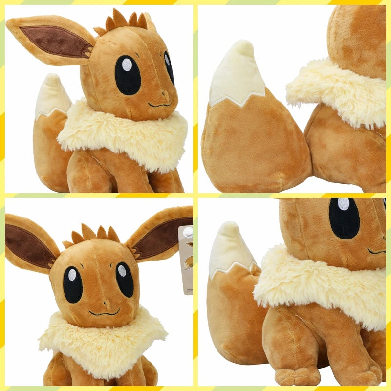 POKEMON Big Size Eevee Umbreon Sylveon Leafeon Espeon Glaceon Plush Toy Anime Stuff Doll Collection Kawaii Gift for Kid