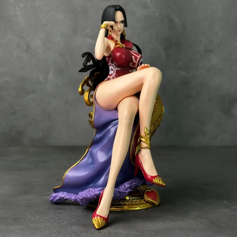 23cm Anime One Piece Figure Boa Hancock Action Figure Female Emperor Figurine  Decorat Children Gift Pvc Statue Collect Model To