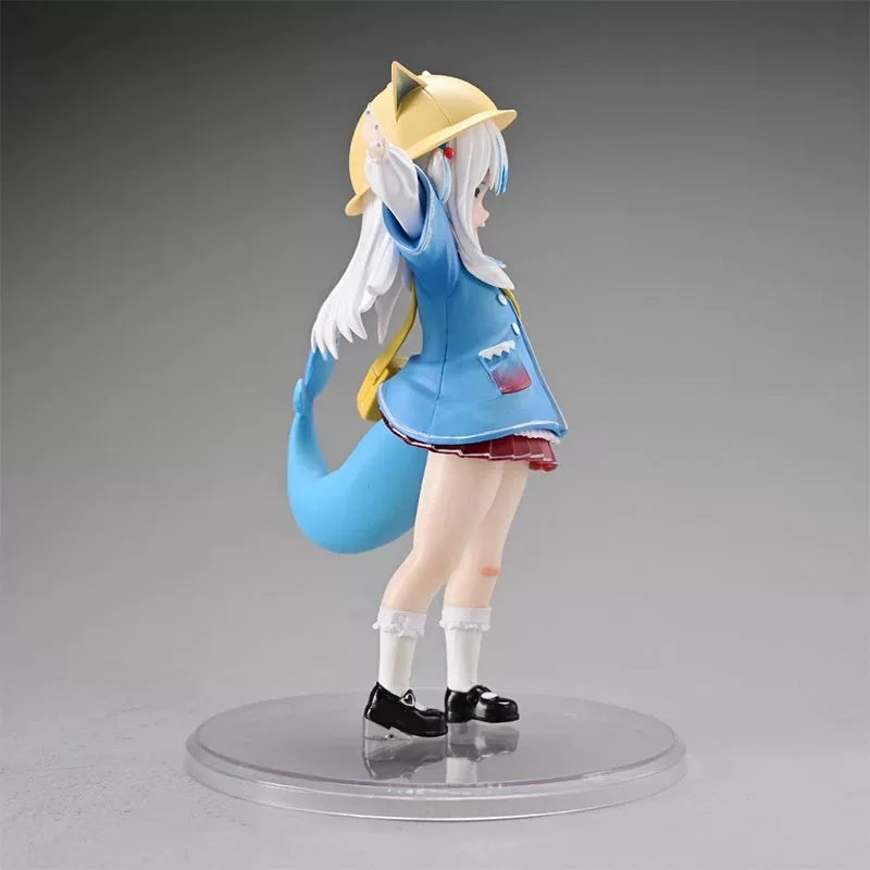 Anime Cute Shark Hololive Action Figure Gk Kawaii Gawr Gura Figure Kindergarten Ver Figurine PVC Collectible Peripheral Gifts