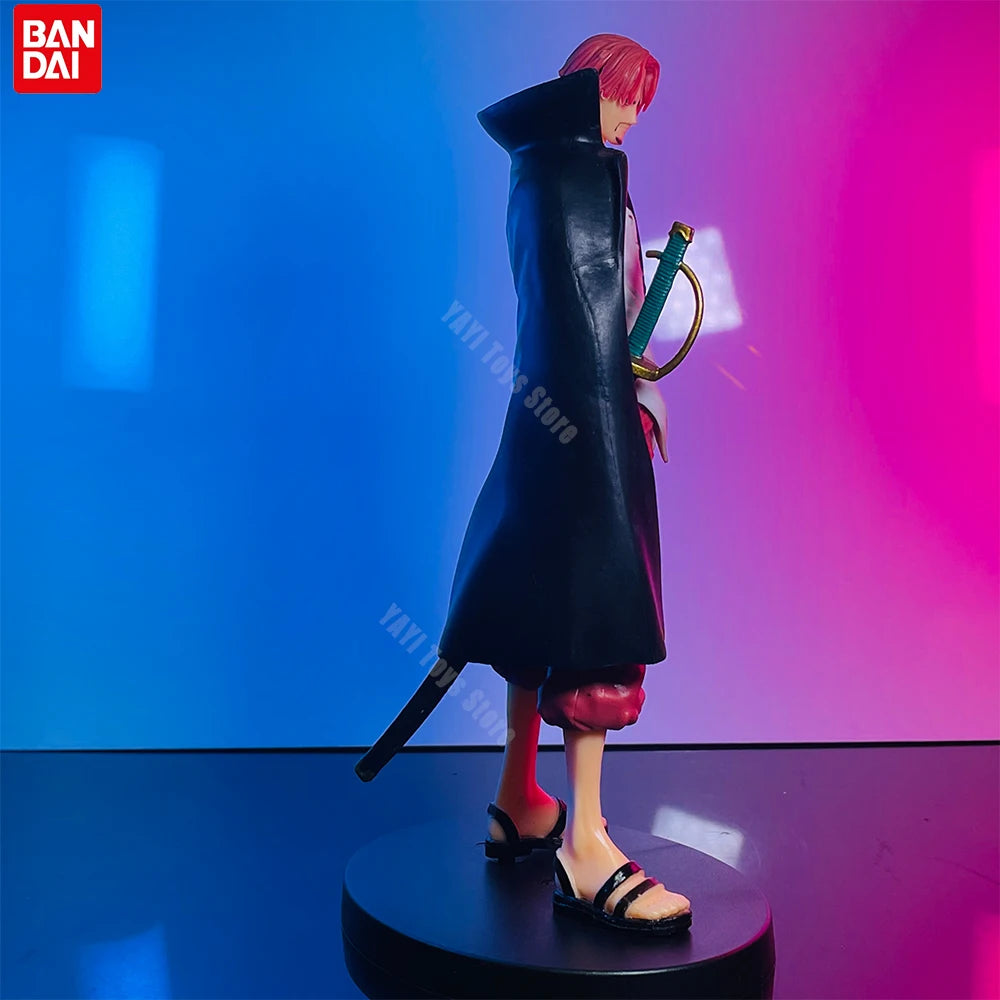 18cm One Piece Anime Figure Red Hair Shanks Action Figures Cartoon Figure Model PVC Doll Collection Decoration Kid Toy Gift