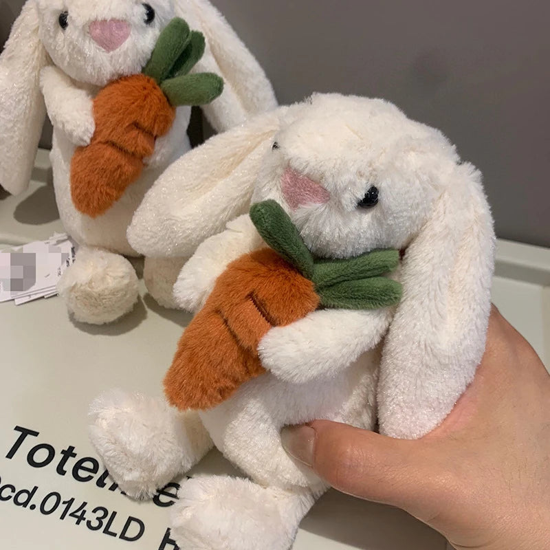 Jellycat with tags Hugs Radish Rabbit Cute Plush Children's Soothing Doll Valentine's Day Friend Holiday Gift Stuffed Animal