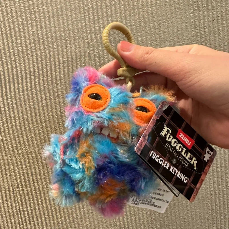 Fuggler Funny Ugly Monster New Misfits Baby Fugg Cute Plush Toy Backpack Pendant Keychain Pendant Collectible Gifts