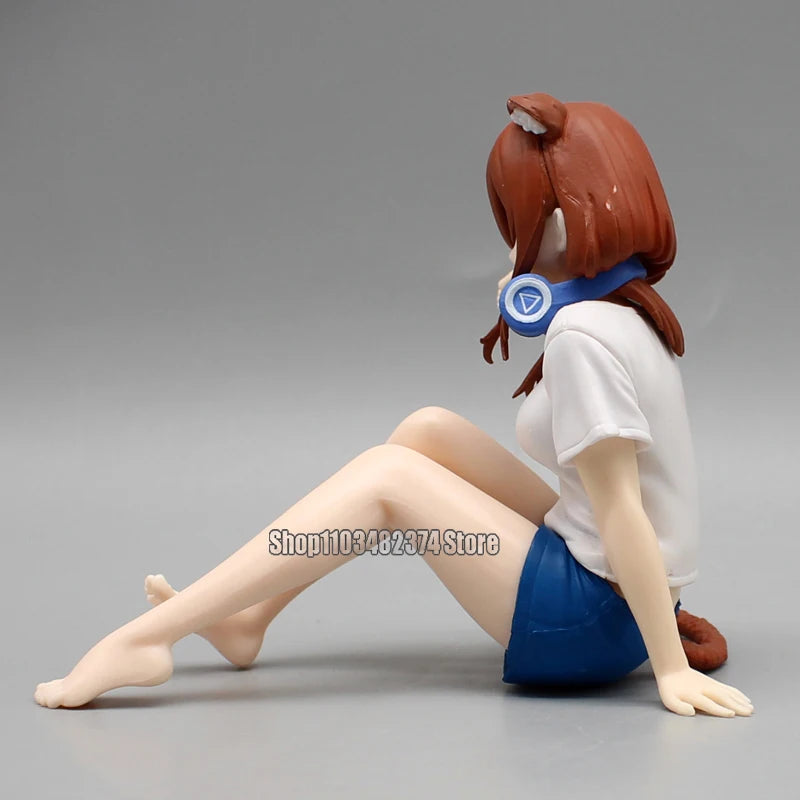 10cm Yotsuba Anime Cute Nakano Nino Figurine The Quintessential Quintuplets Figure Cat Nakano Miku Figure PVC Collection Toys