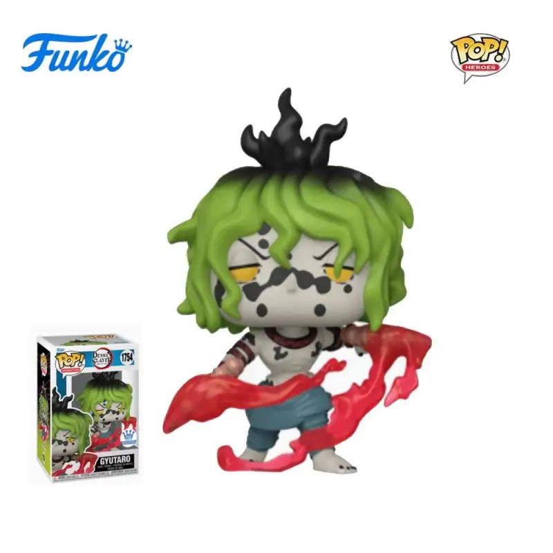 HOT FUNKO POP Original Anime Cartoon Demon Slayer Blade courtesan Taro Jade Pot Toys Figures Collection Model Toy birthday Gifts