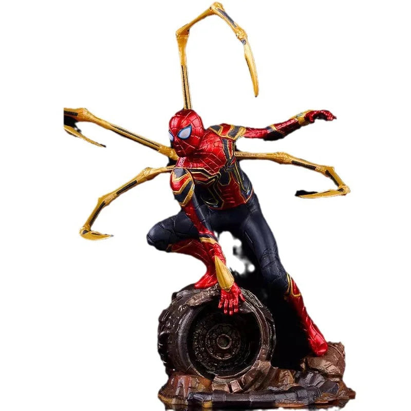 Iron Spider-Man, Marvel Heroes, Figure Figures, Statues, Premium Edition Ornaments, Gift Toys