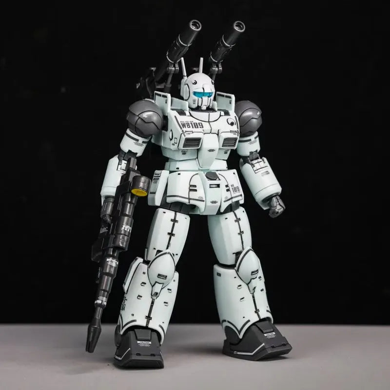 NEW HG 1/144 GAOKE RX-77-02 GTO Guncannon White Color Assembly Model Kit Action Figures Plastic Model Kits Toy Custom Gift