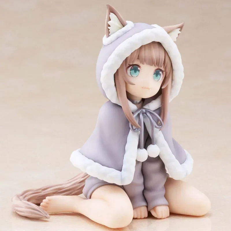10cm Yotsuba Anime Cute Nakano Nino Figurine The Quintessential Quintuplets Figure Cat Nakano Miku Figure PVC Collection Toys