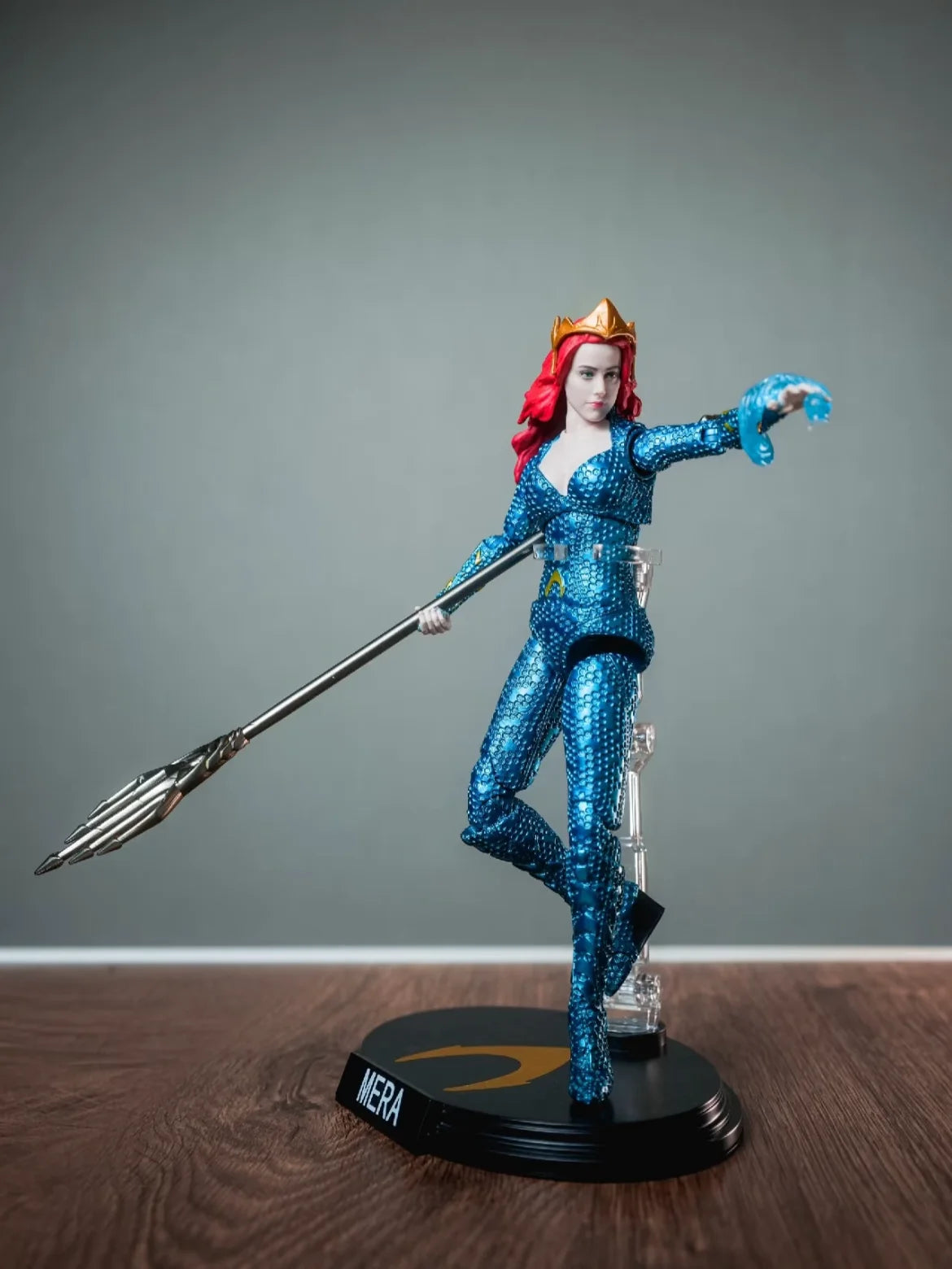 Original Fondjoy 1/9 Aquaman Mera Figure Justice League Figures Aquaman And The Lost Kingdom Figure Pvc Model Joint Movable Toy