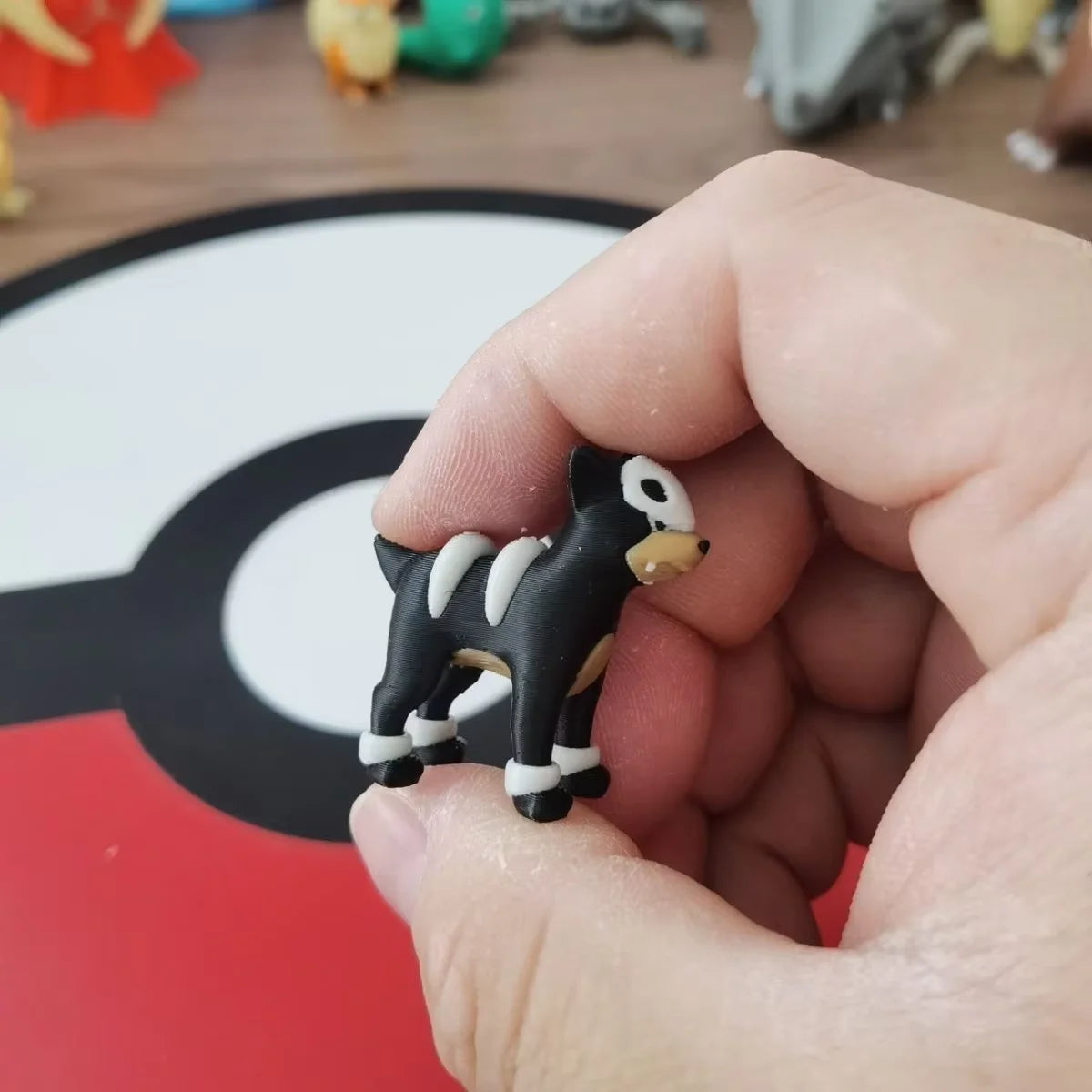 Pokemon Collect Multiple Figures Proportion World 1:20 Diy 3d Printing Kawaii Cartoon Character Model Kid Xmas Gifts Toy