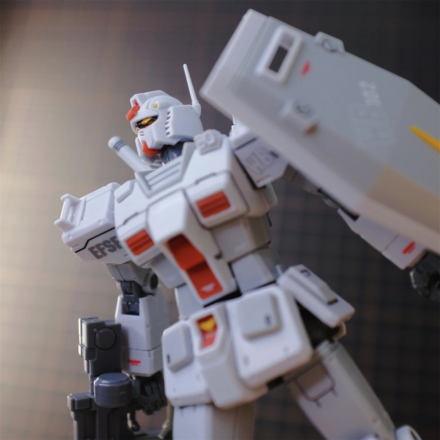 012 Model Hg 1/144 Rx-78 Optimus Color Assembly Model Movable Joints Action Figure Mecha Robot Plastic Model Christmas Toy Gifts