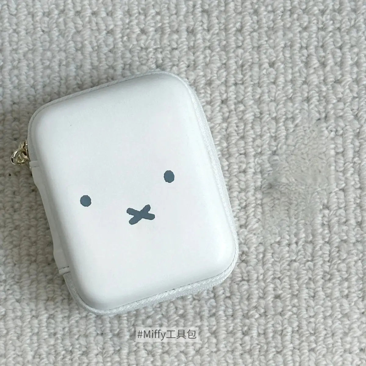Kawaii Miffy Small Storage Bag Multi-functional Portable Toiletry Storage Tampon Bag Christmas Gift