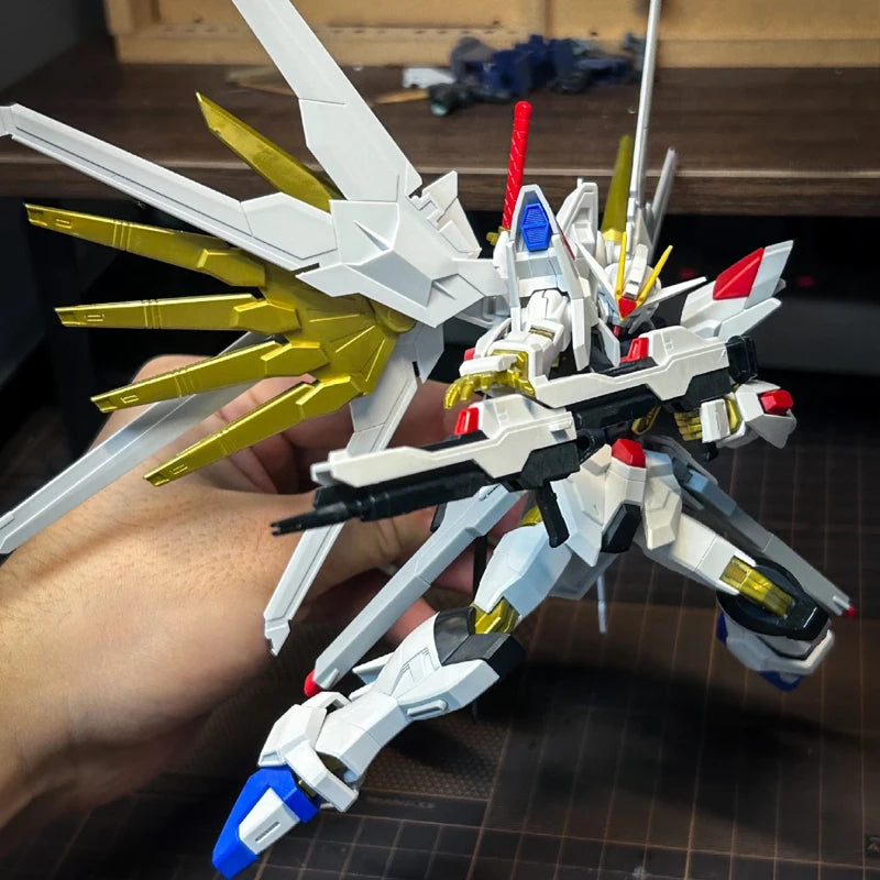 GAOGAO HG 1/144 Assembly Model Kit Infinite Justice Type 2 FREEDOM  Collection Robot Action Figures Plastic Model Toy Gifts