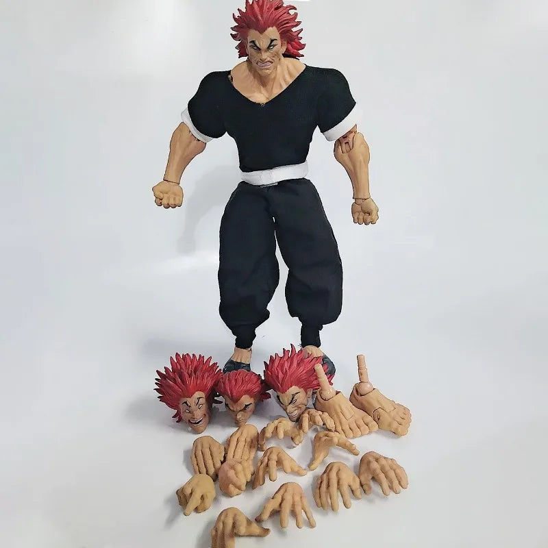 17cm Ko St Storm Toys Baki Hanma Action Figure Fighting Anime BAKl Kibk Son Of Ogre Figurine Collectible Model Dolls Toy Gifts