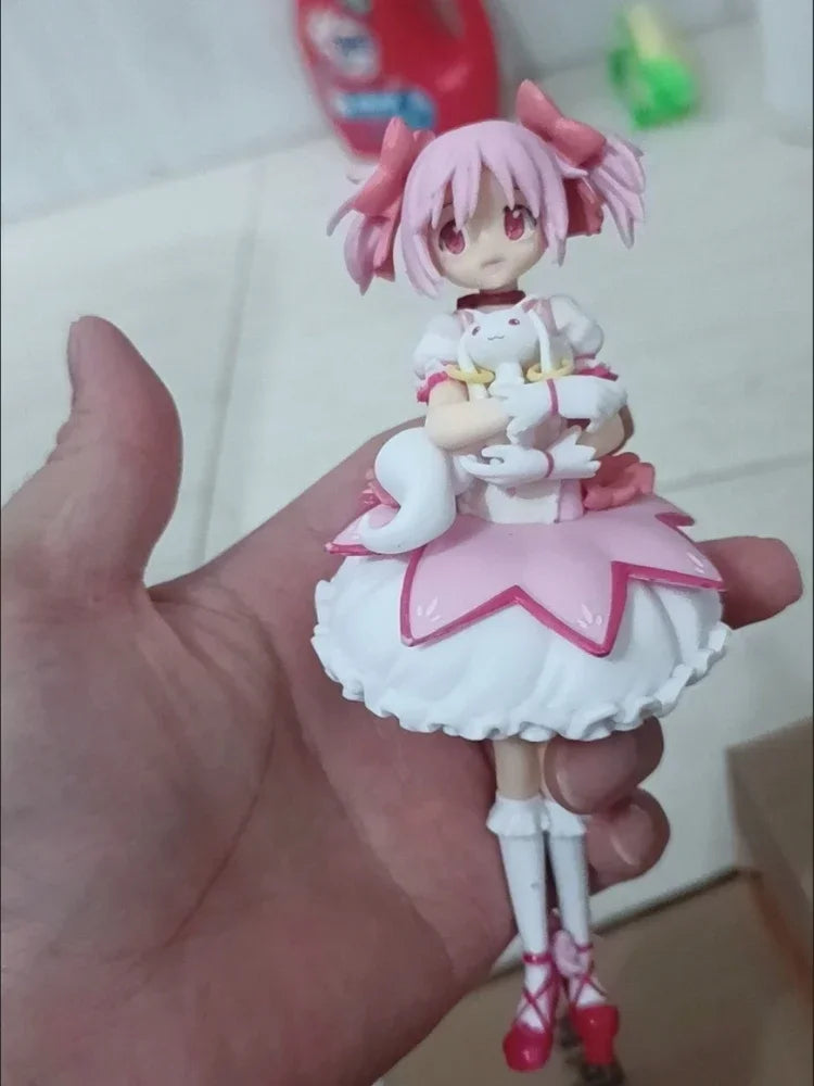 18cm Puella Magi Madoka Magica Aniem Figure Kaname Madoka Action Figure Magic Girl Model Decor Statue Dolls Toys Christmas Gift