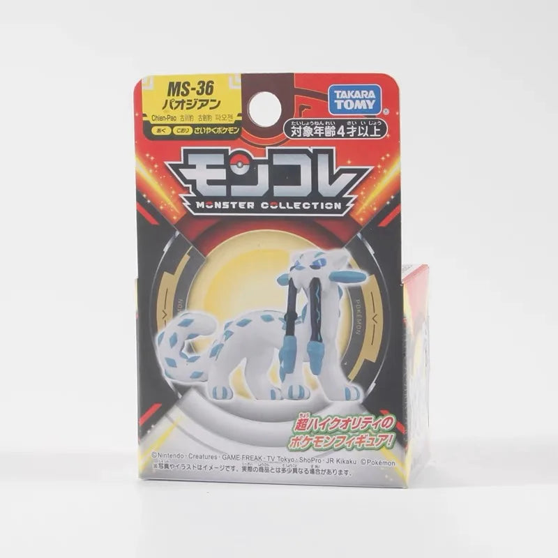 TOMY  Pokemon Figures Skeledirge Meowscarada Quaquaval Charcadet Pokémon Scarlet Violet Paldea Region Collection Gift
