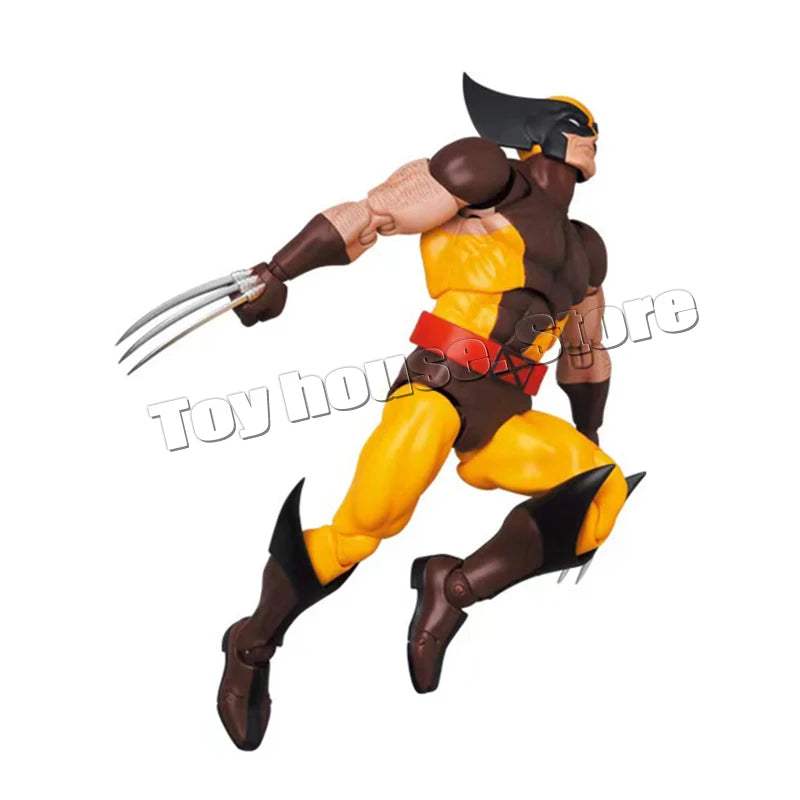In-Stock Ct Toys Wolverine Mafex 138 Figure Brown Comic X-Men Action Figure Shf Anime Figurine Ko Model Kid Toy Christmas Gift
