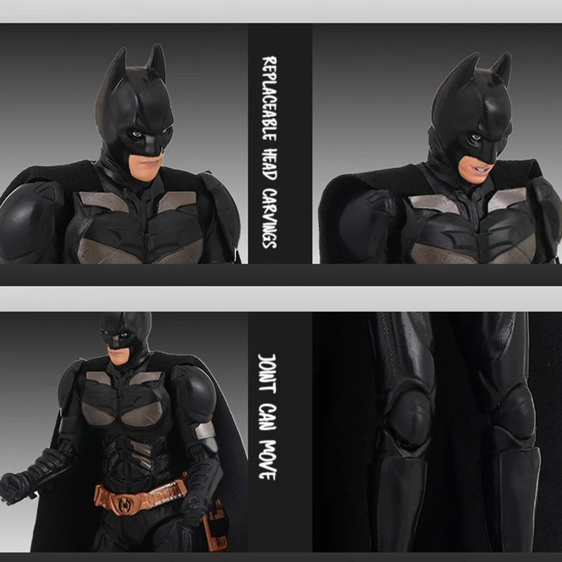 Dc Justice League Series 20cm Batman Action Figure Model Doll Sculpture Tabletop Ornaments Boy Toy Birthday Gift Kids Toy