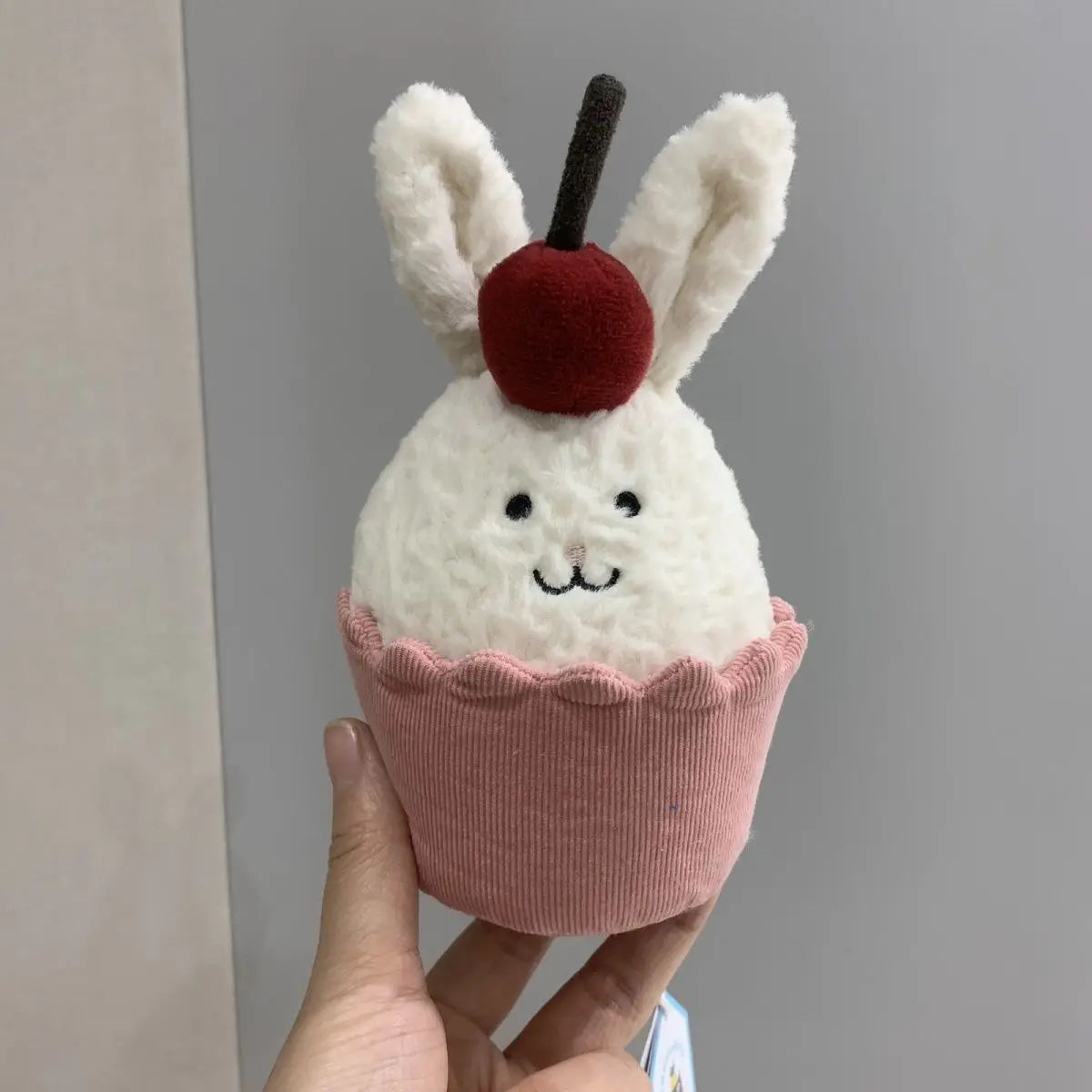 Jelly Cat 14cm Bunny Cupcakes Plush Doll Cakes Dessert Home Desktop Ornaments Cat And Dog Toys Pet Gifts