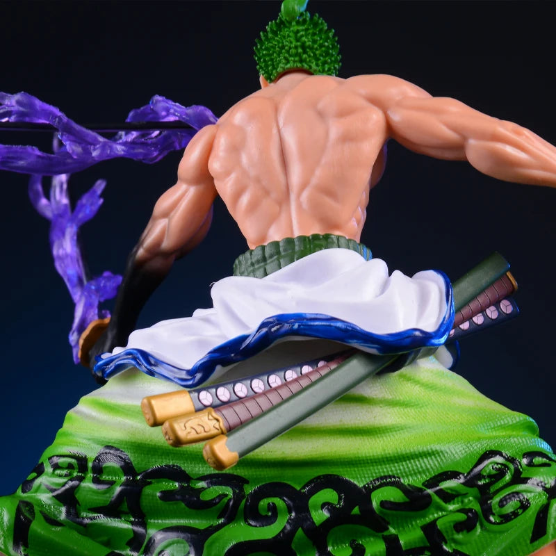 20cm One Piece Anime Figure GK Roronoa Zoro Action Figure PVC Collection Cartoon Model Doll Gift Toys Decoration