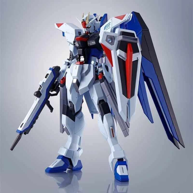 Bandai Original MODEL KIT ROBOT SPIRITS FREEDOM GUNDAM Action Figure Model Toys Gifts For boys Collectible Foam box sends